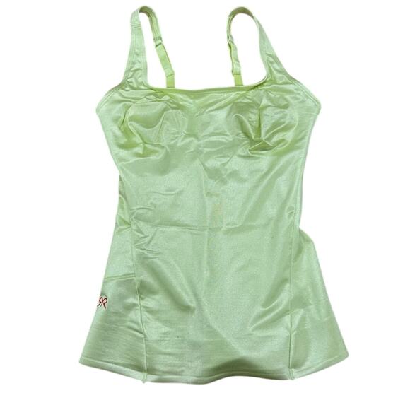 Brand New Ruby Ribbon Sculpt Women's Size 38 White Cami with Threads and Pocket - Picture 3 of 8